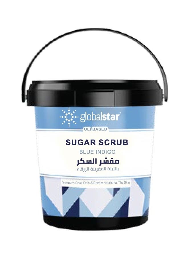 globalstar Oily Sugar Scrub With Blue Indigo 600 ml  - Image 1