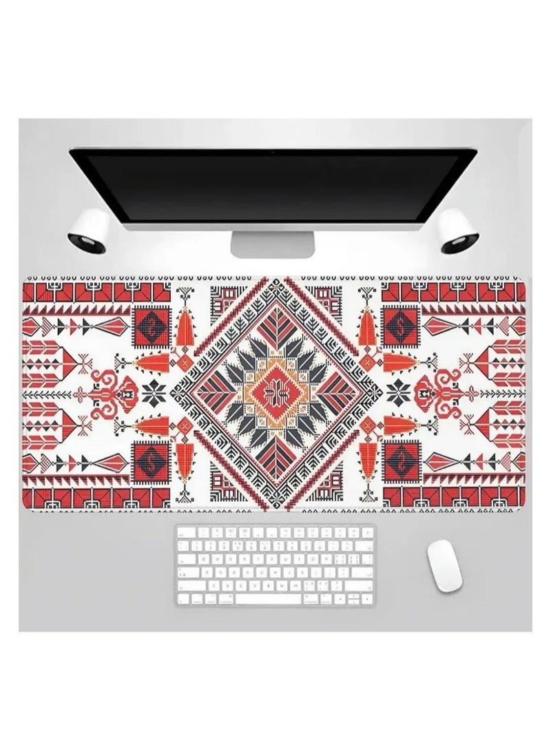 Beauenty Large Desk Mouse Pad, Waterproof Gaming Mouse Pad, 800 x 300 x 3mm,  Gaming Mouse Pad, XXL Desk Mat, Non-Slip Desk Mat, XL Gaming Mouse Pad, Thick Rubber Desk Pad Mouse Pad, Suitable for Gaming, Office, and Home Use - Image 4