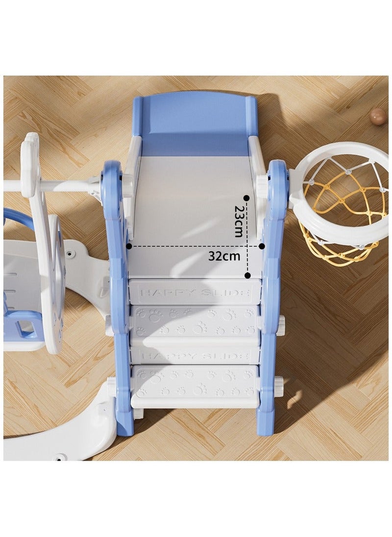 Children's slide and swing with basketball - Dimensions: 140 * 122 * 98 cm Model: FJY-09 - pzsku/Z79F335C145E096220C7BZ/45/_/1702041621/9fa98f21-1b72-447b-86ac-e1e5523a0d7f