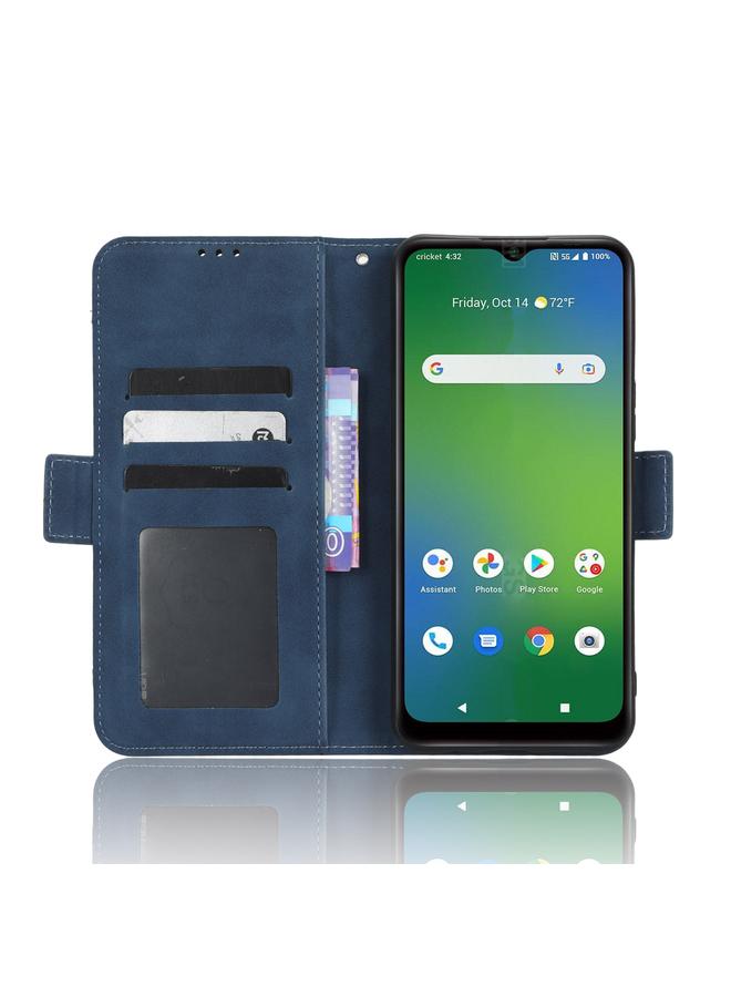 Zaboon Case For Cricket Innovate E 5G Skin Feel Calf Texture Card Slots Leather Phone Case - Image 5