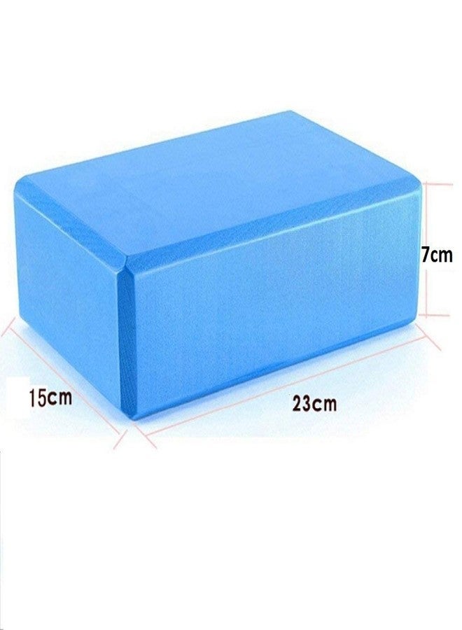 LDG WARE Yoga Blocks Set of 2 | Yoga Bricks Pack of 2 Foam Brick | Yoga Block for Stretching & Balance | Yog Accessories for Women | Yog Equipment for Home Workout & Gym(Color may vary) - Image 2