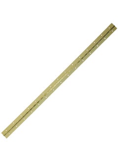 ACE Lightweight High Quality Steel Continuous Hinge Bright Brass 1.5 x 30 Inch 5298393  - Image 2