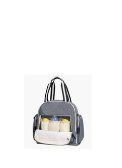 Diaper Bag With Zip Closure and Twin Handles