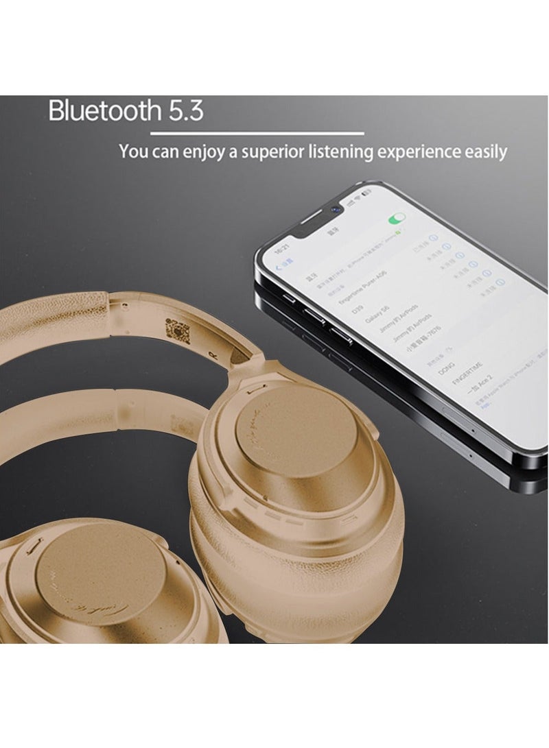 fingertime ANC Wireless Bluetooth Headset, Over-Ear Active Noise Reduction for Gaming-esports PC Mobile Tablet - Image 2