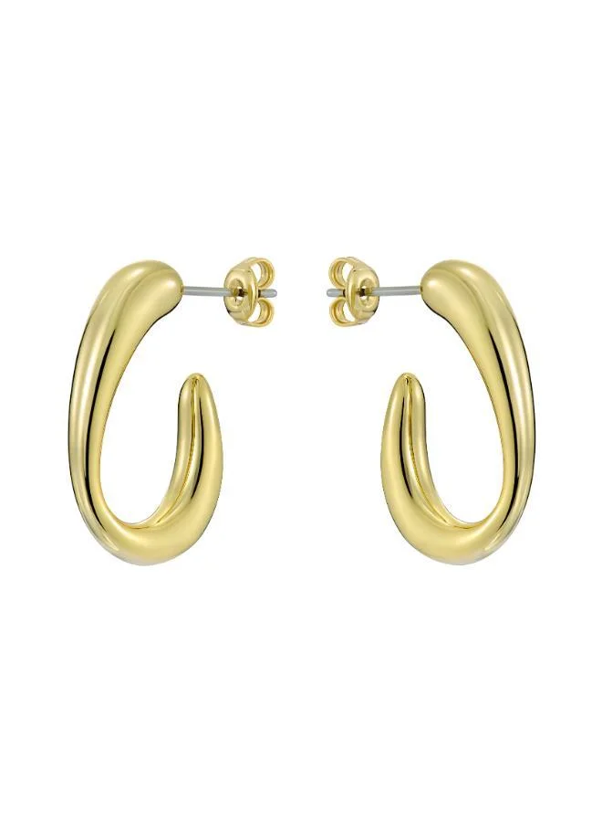 Ted Baker  CORIE: Contour Hoop Earrings for Women | Best Price UAE