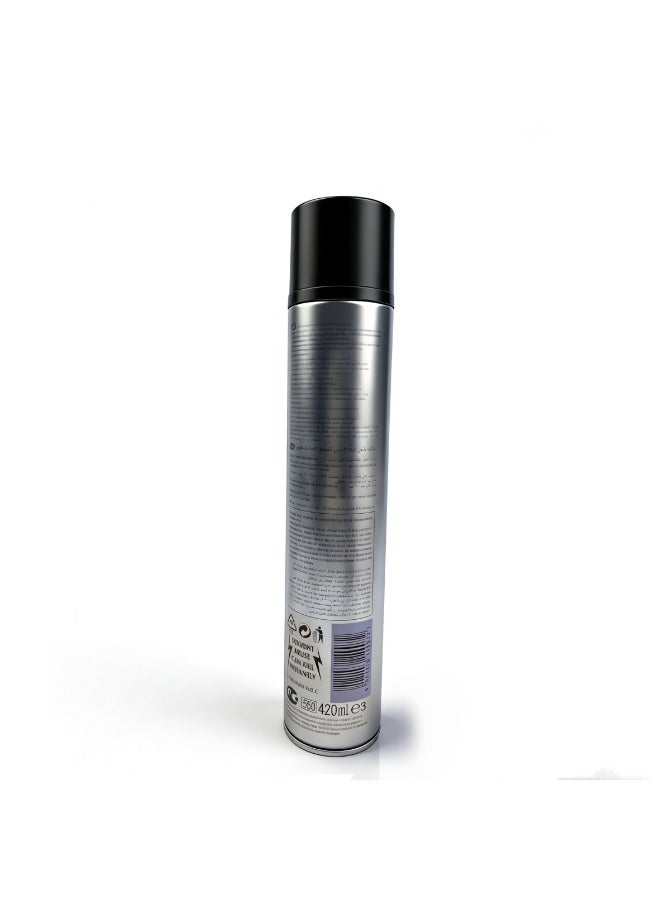 وودز مان WOODS MAN Cool Hair Spray - تثبيت قوي إضافي، تركيبة مرطبة، 420 مل | تصفيف طويل الأمد للرجال | جميع أنواع الشعر - Image 2