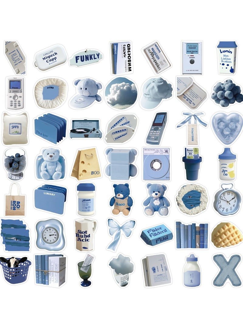 50 Pcs Minimalist Korean Stickers, Laptop Ledger, Water Cup, Ipad Phone Case Decoration, Waterproof Sticker - Image 3