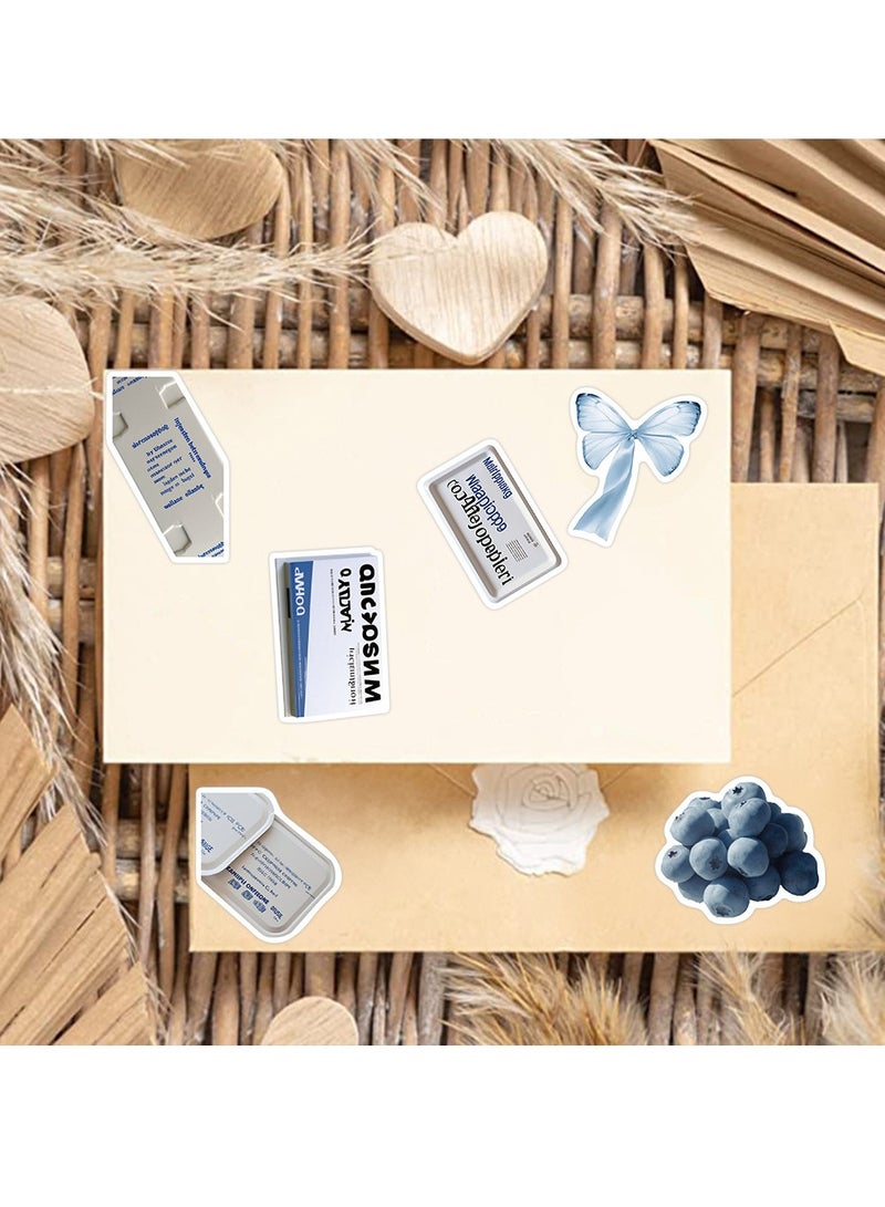 50 Pcs Minimalist Korean Stickers, Laptop Ledger, Water Cup, Ipad Phone Case Decoration, Waterproof Sticker - Image 4