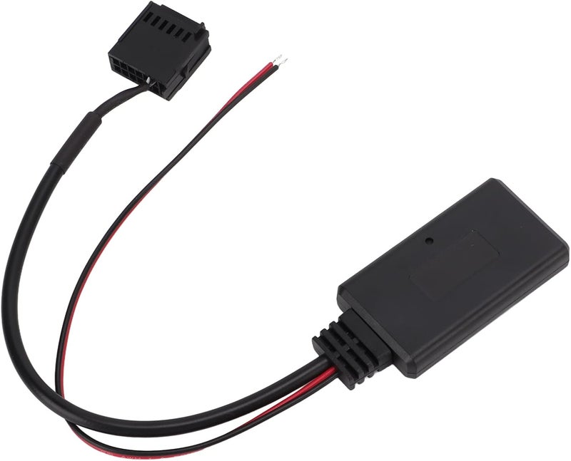 ويوبلز محول كابل AUX ذو 12 سنًا، كابل إدخال AUX، محول صوت بلوتوث لاسلكي بديل لسيارة فييستا 6000CD - Image 1