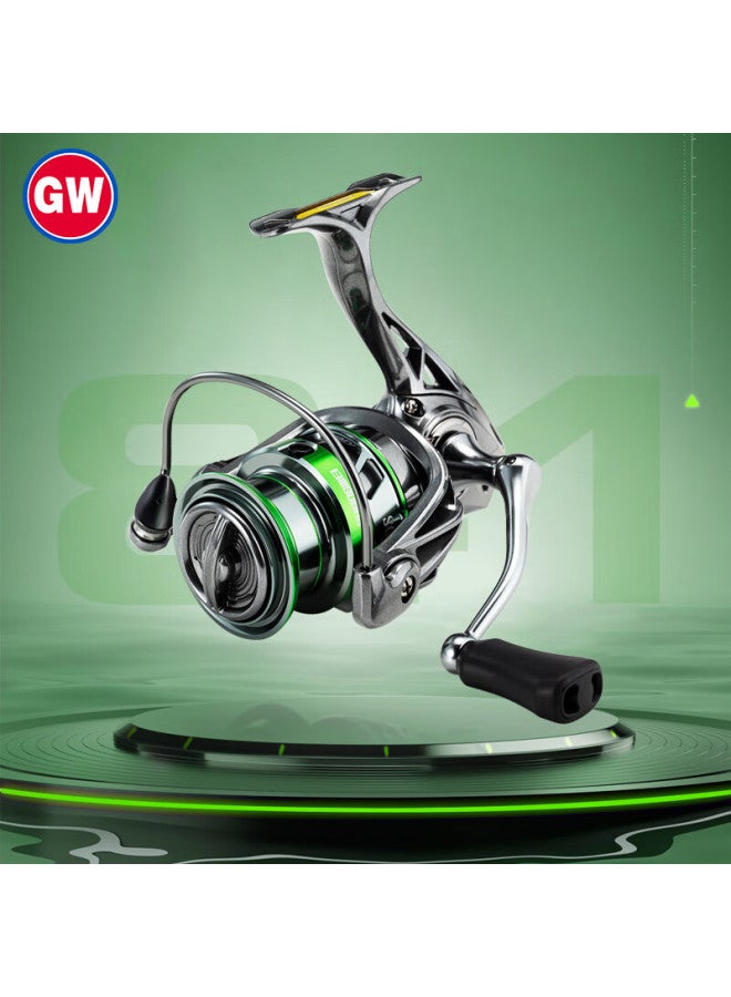 Gw Haohai Fishing Reel, Model 6000, 8+1 Spool, Non-gap Fishing Line Reel, Rock Fishing, Sea Fishing, Long-distance Casting Reel, Fishing Reel, Fishing Tackle - Image 1