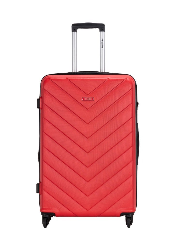 ستارجولد 4 عبوات من عربة أمتعة مقفلة ذات رقم دوار للجانب الصلب - Image 2