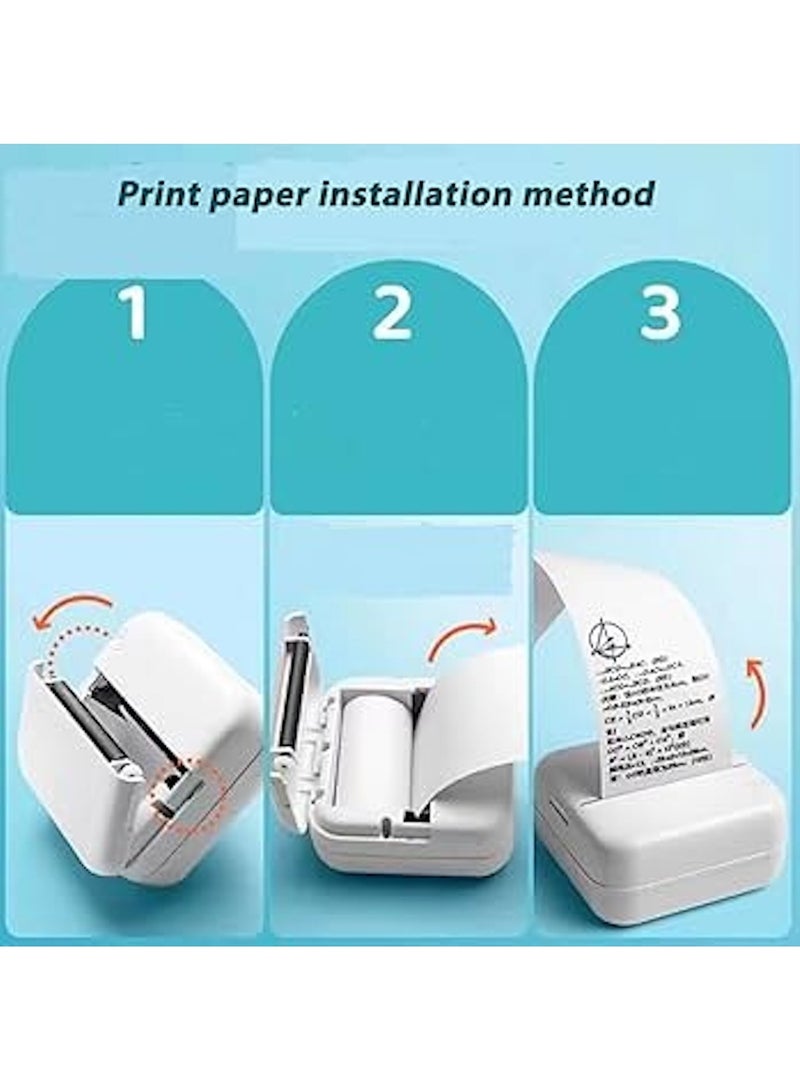 Huitich Adhesive Thermal Printer Paper Roll – 56mm x 26mm for Barcode Labels - Image 4