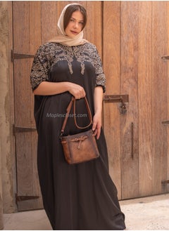 Maple's Embroidered Black Dress  - Image 2