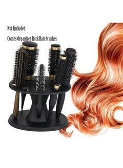 1 Pack Comb Display Rack Circular Plastic Hair Brush Storage Frame Professional Salon Hair Perm And Hair Dye Storage Tool Accessories (Black) - pzsku/Z79F3F4A7C2B86043D66AZ/45/_/1720696779/209e0194-b2bd-45c8-97cf-19a3b26f76a1