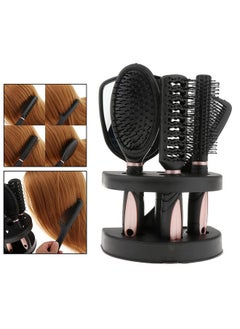 1 Pack Comb Display Rack Circular Plastic Hair Brush Storage Frame Professional Salon Hair Perm And Hair Dye Storage Tool Accessories (Black) - pzsku/Z79F3F4A7C2B86043D66AZ/45/_/1720696781/8c312c0f-e9ee-4052-9ee0-a4c636b85706