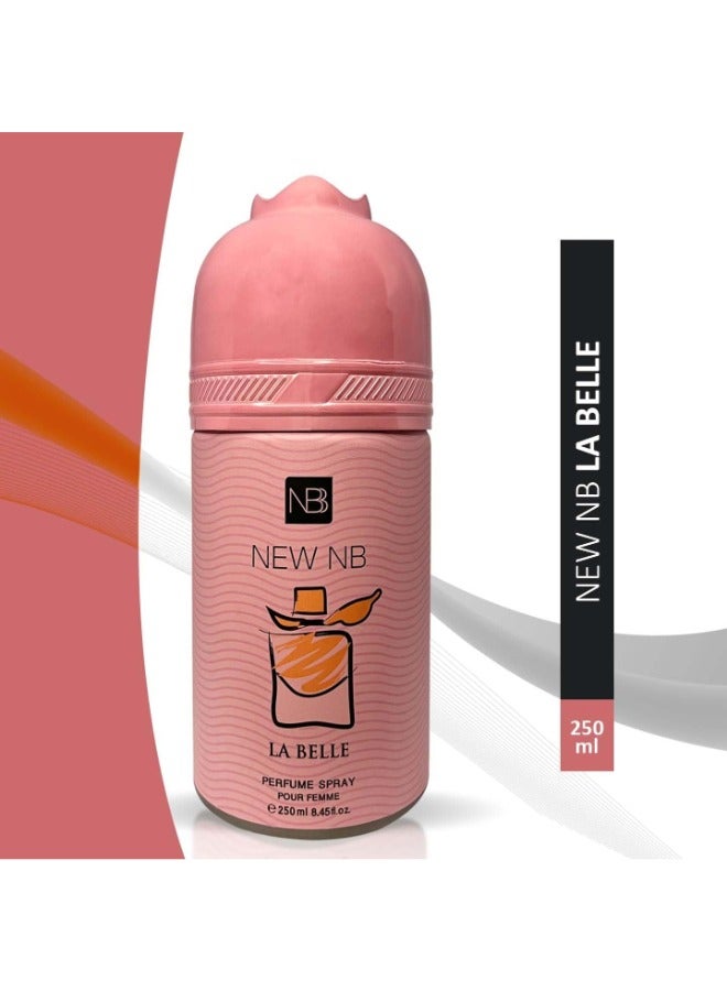 NEW NB Unbranded La Belle Deodorant Perfume pour femme - 250ml | Elegant & Long-lasting - Image 2