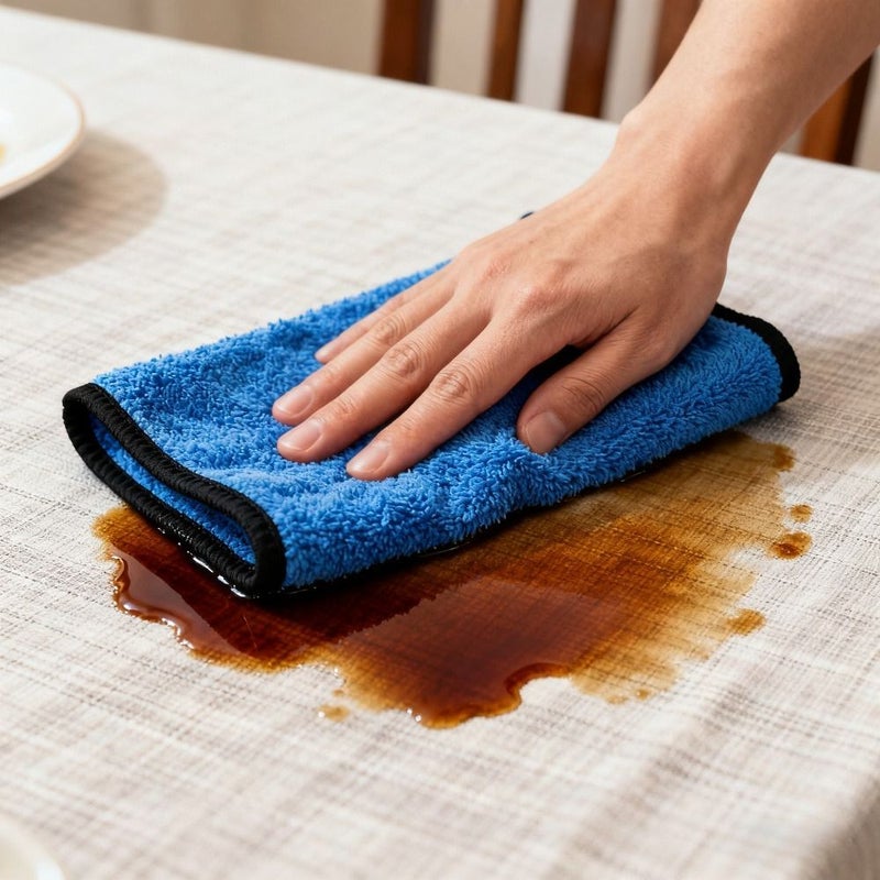 26 Pcs Thickened Microfiber Cloth Set 30x30 Cm Double Sided Coral Cleaning Cloth Durable Absorbent Reusable Two Tone Design For Home Kitchen Bathroom Car Glass Dish Towel Detail - Image 4