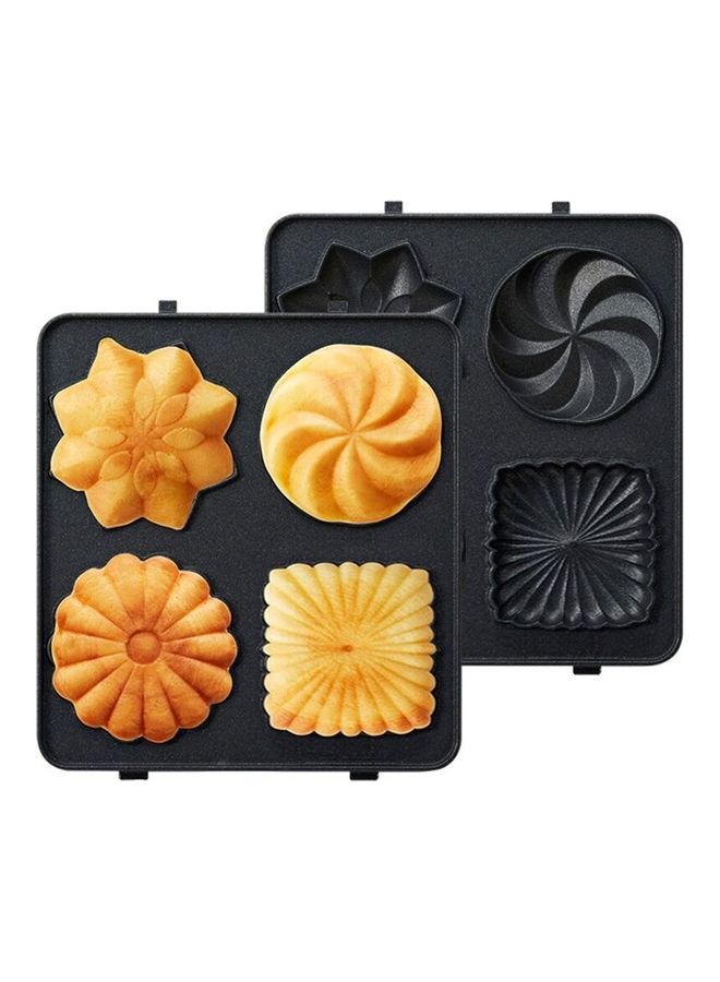 نيبمينينت طبق وافل بقاعدة مانعة للإنزلاق H34031E-LM لون أسود