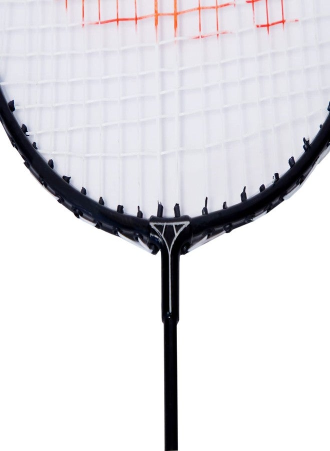 Jonex JJ JONEX BUNIYAD Badminton Set with 3 Piece Plastic Shuttlecock (Multicolour) (MYC) (Black) - Image 3