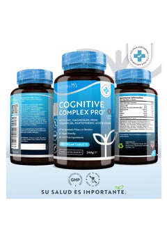 Nutravita Cognitive Complex Pro 180 Vegan Tablets  - Image 2