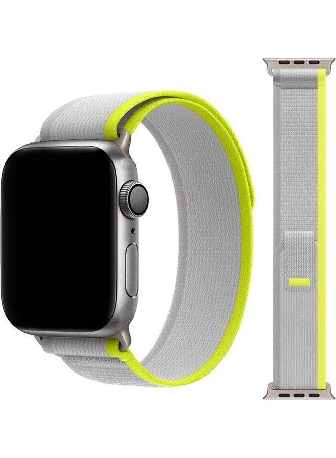 3 عبوات لساعة Apple Watch Trail Band 49mm 45mm 44mm 42mm حزام رياضي منسوج من النايلون لسلسلة iWatch Ultra/8/7/SE/6/5/4/3/2/1 متعدد الألوان متعدد الألوان - Image 3