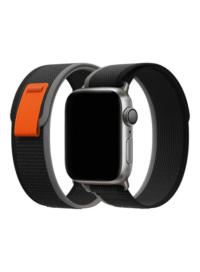 3 عبوات لساعة Apple Watch Trail Band 49mm 45mm 44mm 42mm حزام رياضي منسوج من النايلون لسلسلة iWatch Ultra/8/7/SE/6/5/4/3/2/1 متعدد الألوان متعدد الألوان - Image 5