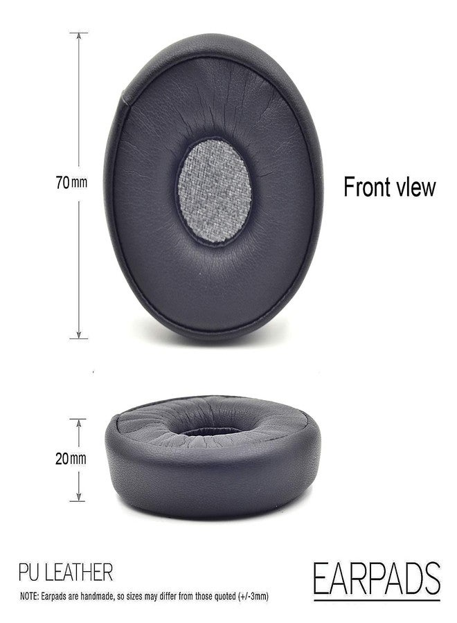 Defean N60NC BT Ear Pads Replacement Potein Leather and Soft Foam Ear Pads Compatible with AKG N60NC Wireless Bluetooth Headphone (Black N60NC BT) - Image 2