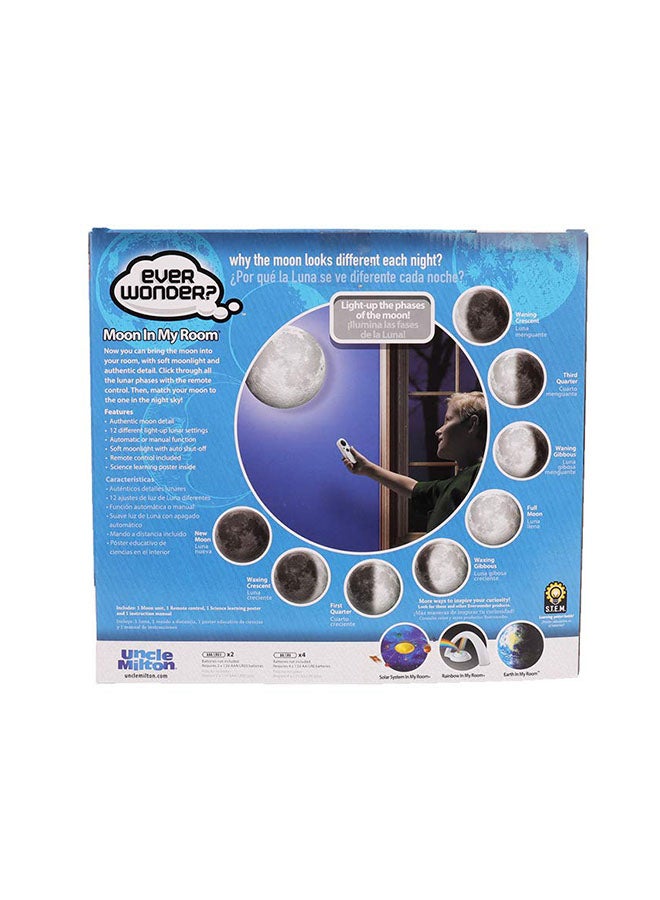 Uncle Milton Moon In My Room Illuminated Decoration - Image 2