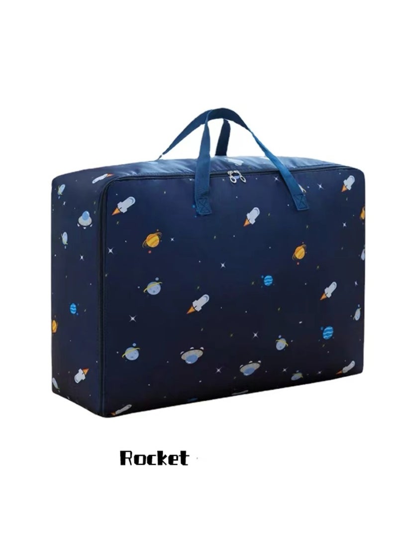 Generic Large Capacity Clothing Storage Bags, Waterproof Travel Moving Bags, Suitable for Storing Blankets, Quilts, Bedding, Clothes  - Image 1