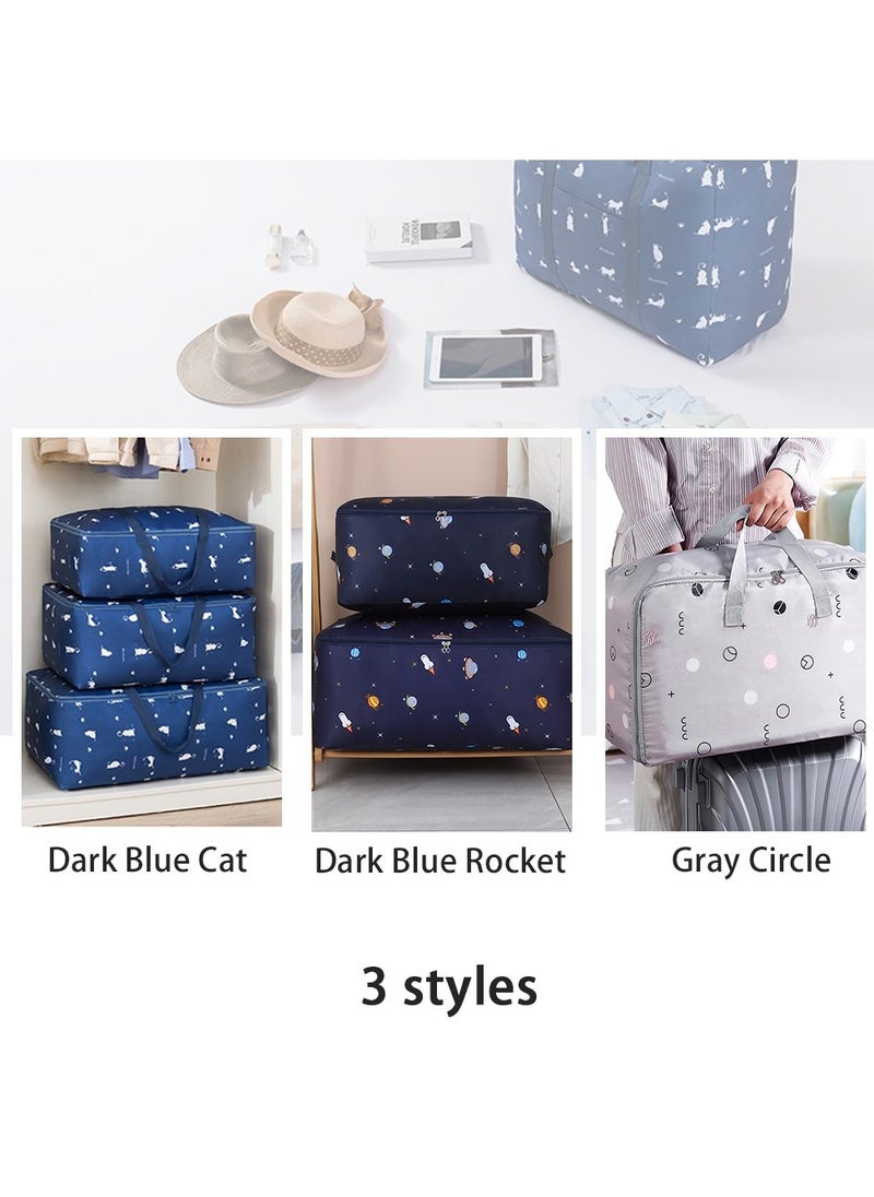 Generic Large Capacity Clothing Storage Bags, Waterproof Travel Moving Bags, Suitable for Storing Blankets, Quilts, Bedding, Clothes  - Image 2