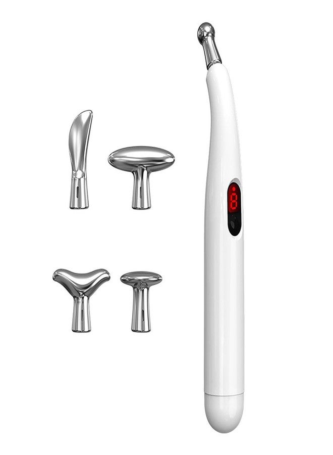 JIELUO Acupuncture Pen - Electronic Pain Relief Therapy, 5-in-1 Merídiān Energy Pulse Massage Pen, USB Energy Pen, Pain Relief Tools, Gifts for Women & Men - Image 1