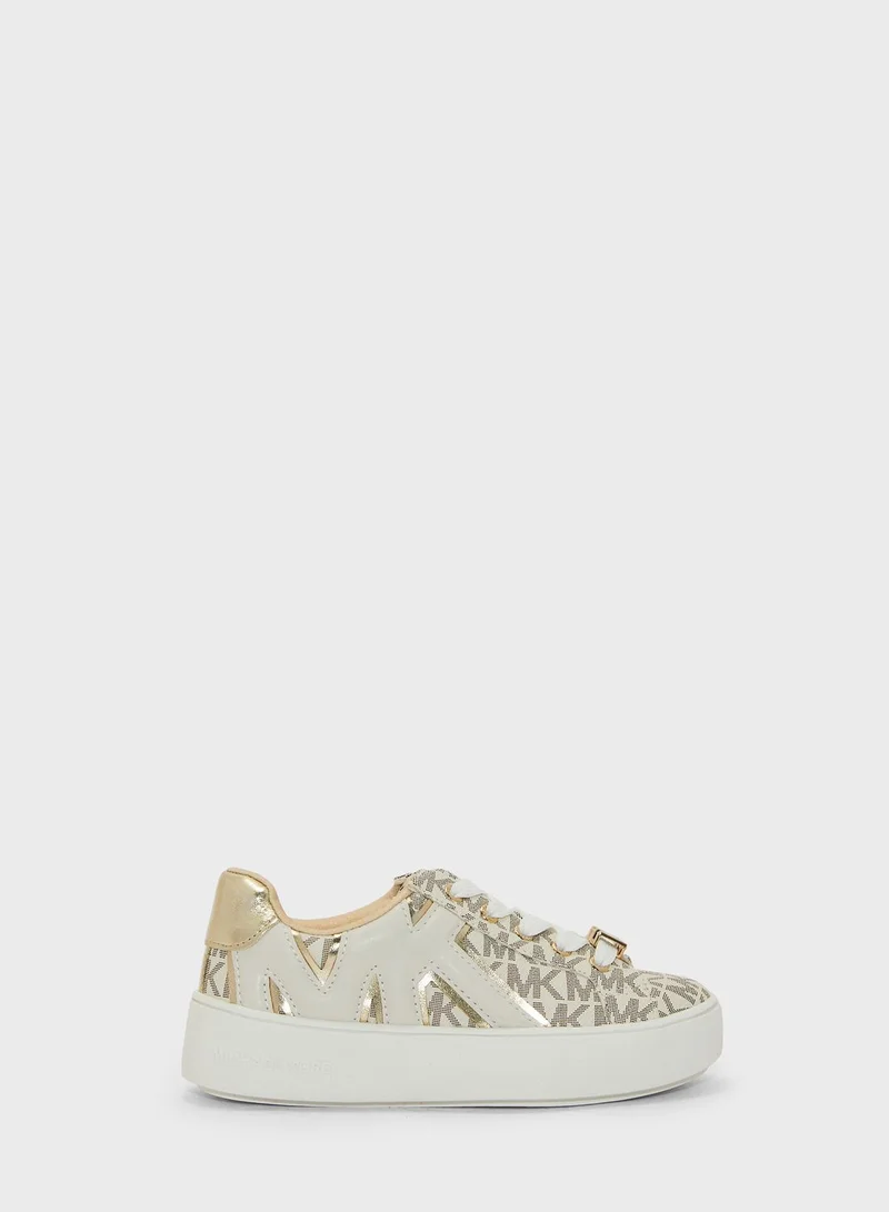 Michael Kors Youth Jordana Airin Lace-Up Sneakers