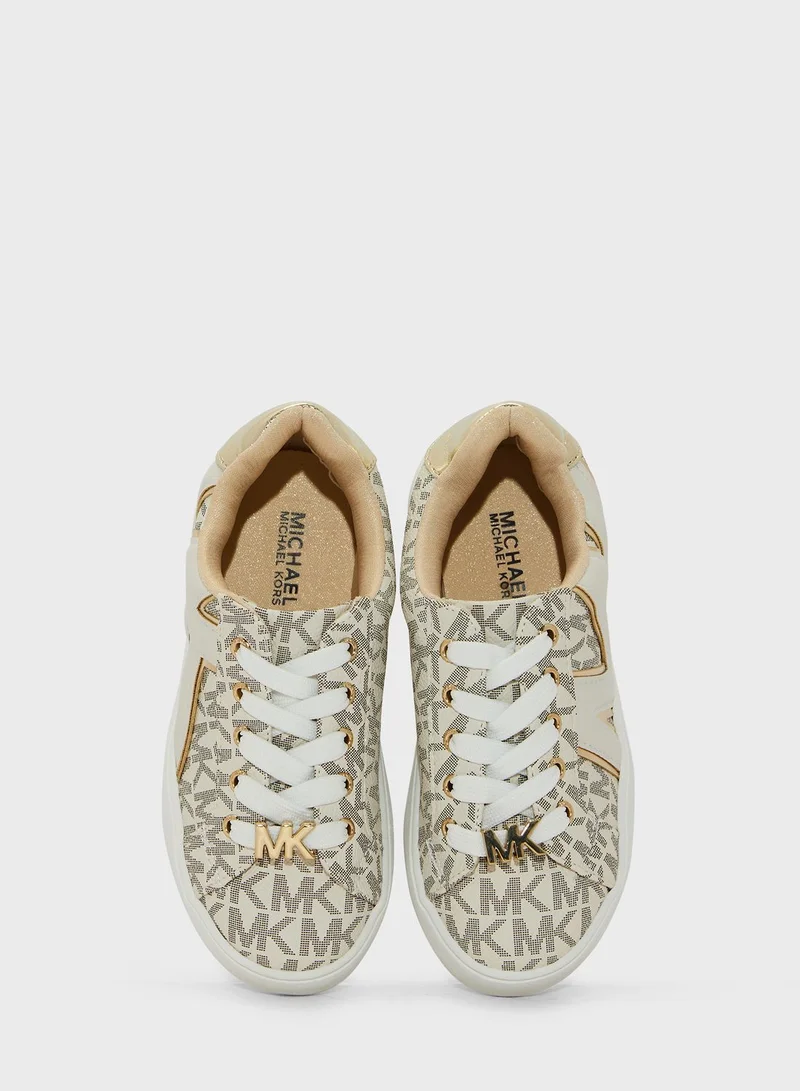Michael Kors Youth Jordana Airin Lace-Up Sneakers