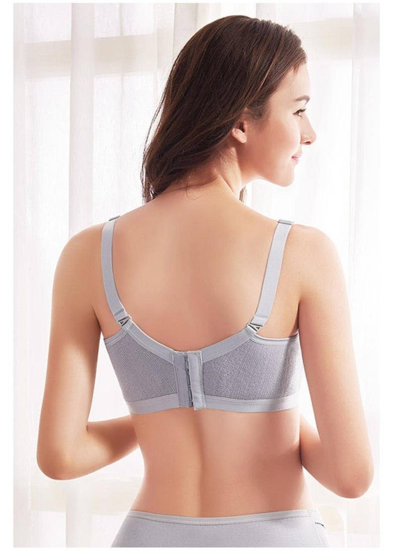 Generic Women Nursing Maternity Feeding Front Open Button Bra  - Image 5