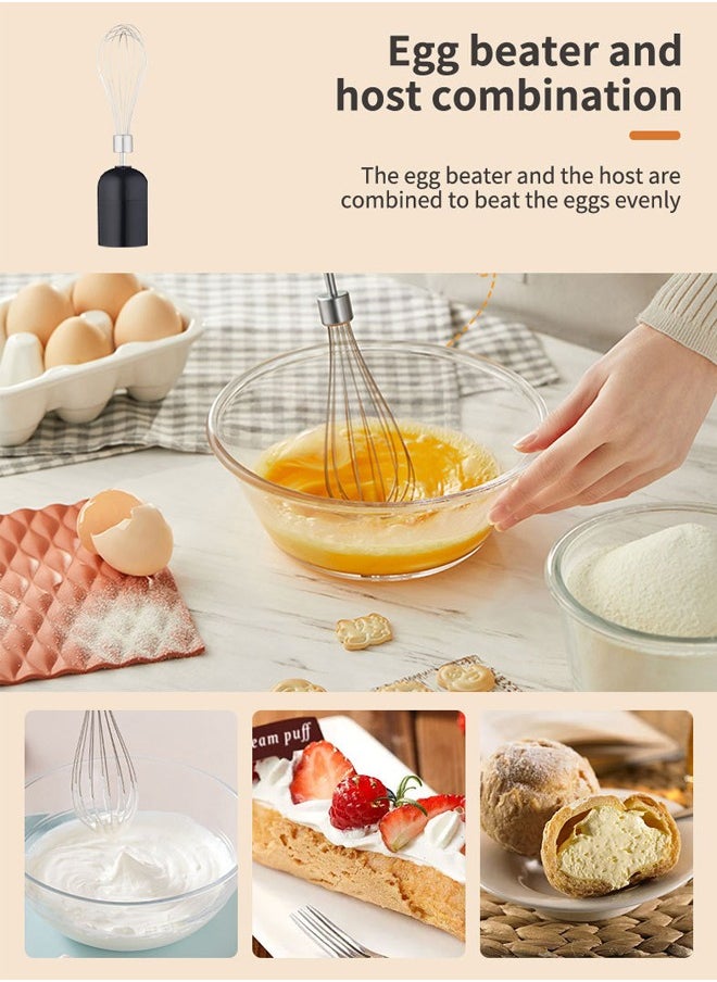 sokany 4 In 1 Hand Blender, 500W Electric Immersion Blender, 2 Speed Stainless Steel Blades,500ml Chopper Bowl,700ml Food Processor for Smoothies, Puree, Baby Food, Soup, Juice SK-1710-4  - Image 4