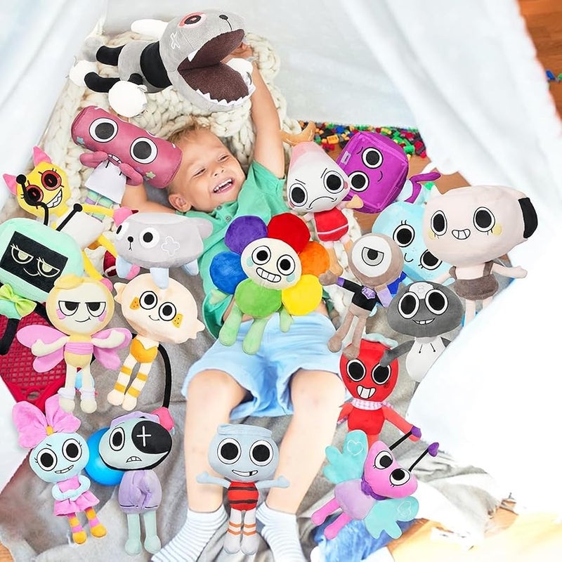 BLUE BARE Dandy's Adorable Cute Plush Toys Collection,11 Vee Soft and Cuddly Stuffed Animals for Kids Ages 3+ Collectible Plushies Gifts for Kids & Fans Birthday Festival and Special Occasions (Vee) - Image 4