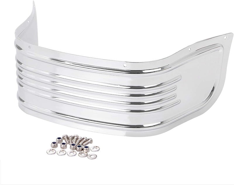 XMMT Chrome Front Lower Fender Trim Skirt For Harley Touring Road King Electra Glide Ultra Classic Tri Glide Ultra Road Glide Street Glide 1980-2013 - Image 1