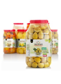 Megafarm Pickled Green Olives Jumbo 3.25kg  - Image 4