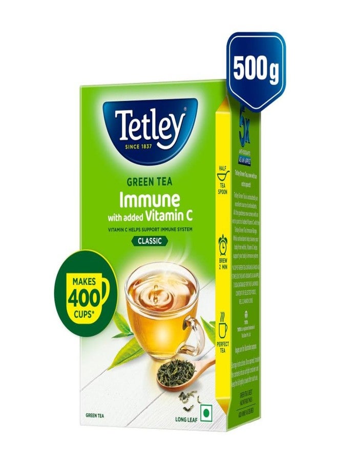 Tetley Green Tea Packet, 500g - Image 2