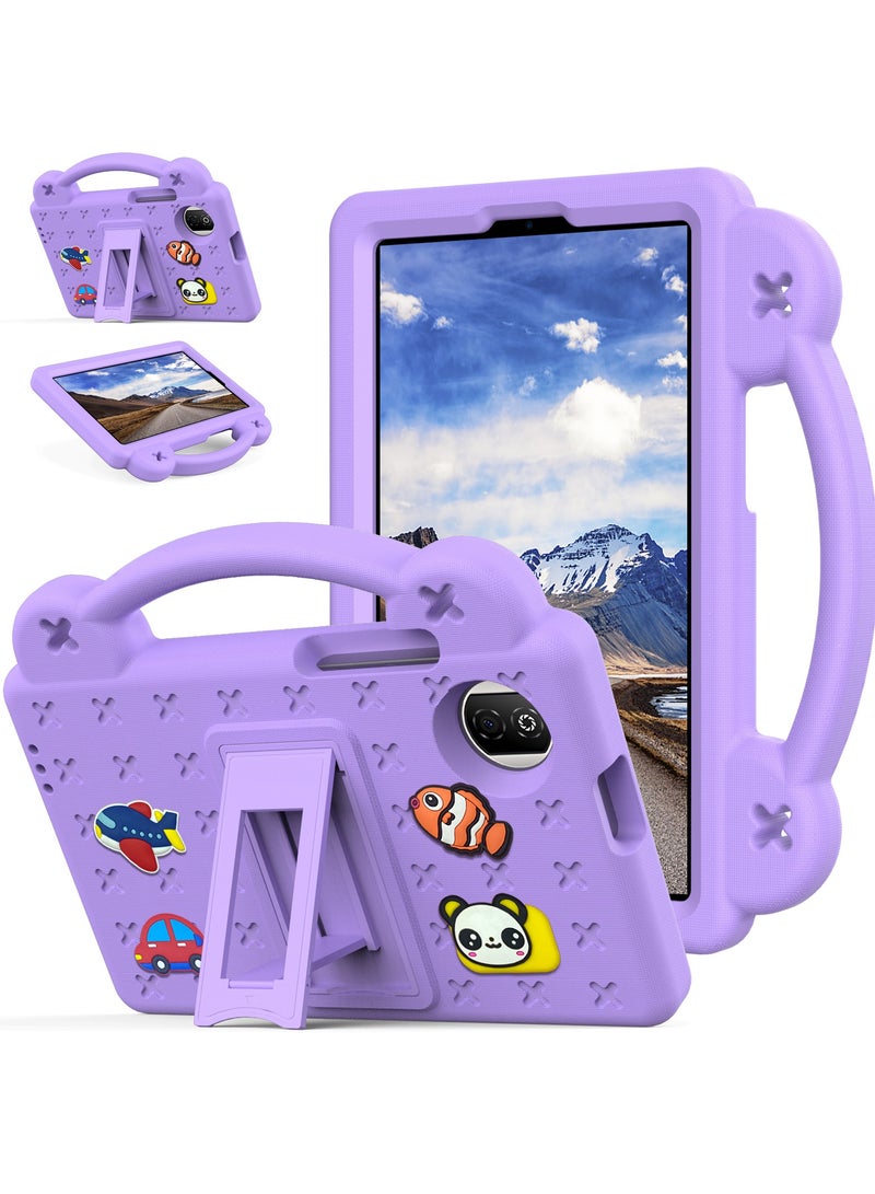 VKL Light Weight Handle Case for Honor Pad X7 (8.7"), Shockproof Case Kids Friendly Foam Case - Image 1