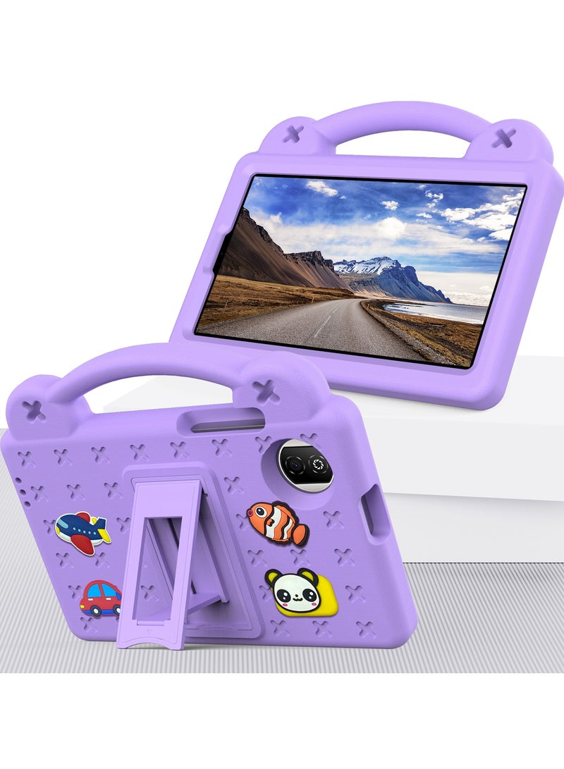 VKL Light Weight Handle Case for Honor Pad X7 (8.7"), Shockproof Case Kids Friendly Foam Case - Image 2