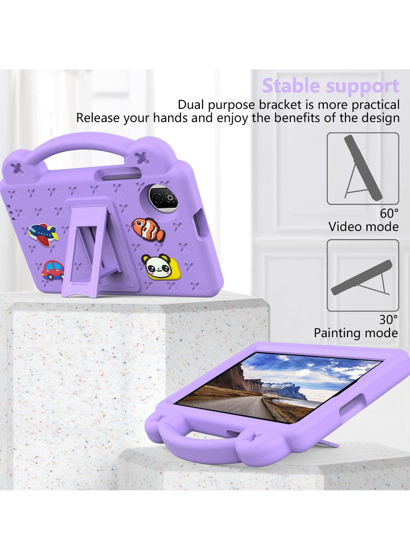 VKL Light Weight Handle Case for Honor Pad X7 (8.7"), Shockproof Case Kids Friendly Foam Case - Image 4