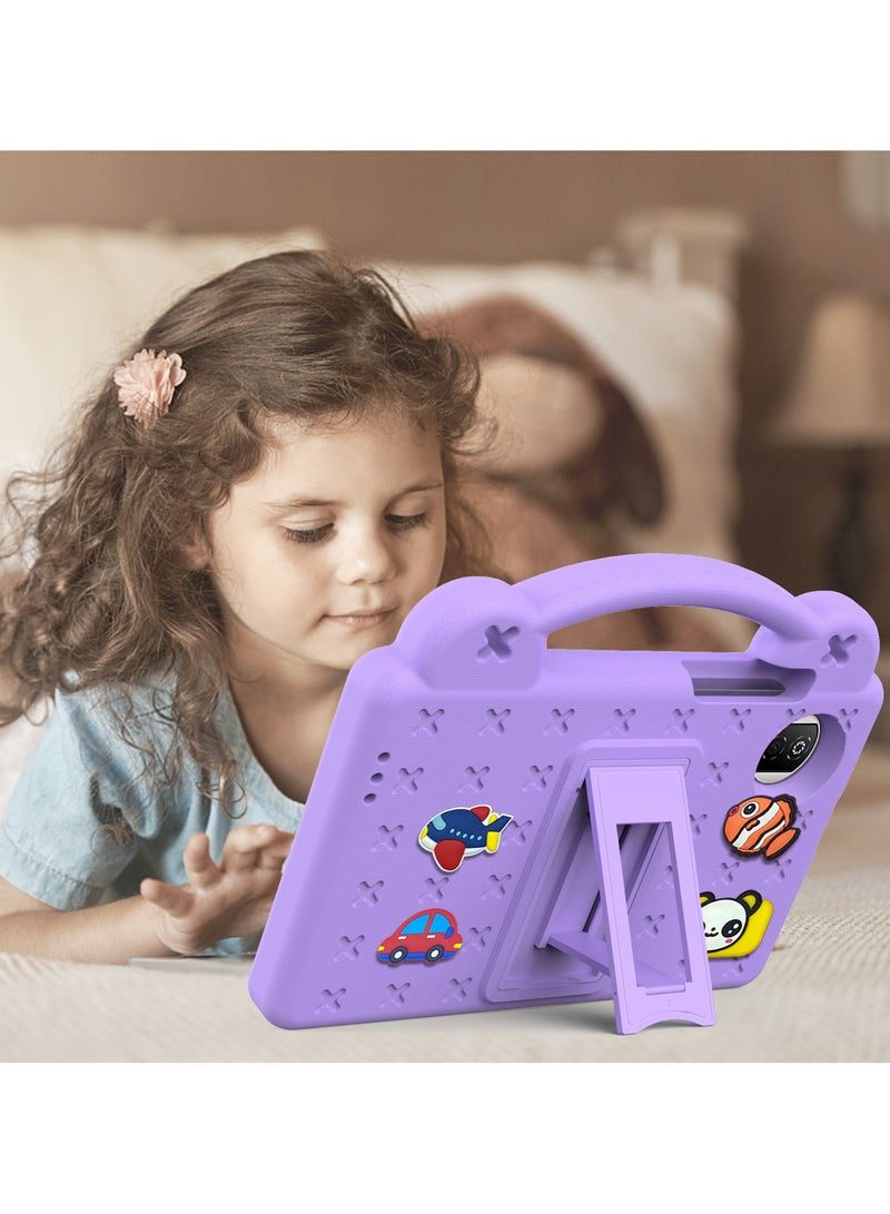 VKL Light Weight Handle Case for Honor Pad X7 (8.7"), Shockproof Case Kids Friendly Foam Case - Image 5