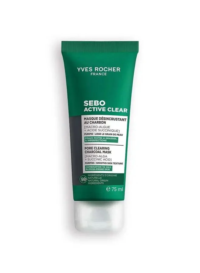Yves Rocher PORE CLEARING MASK TUBE 75ML