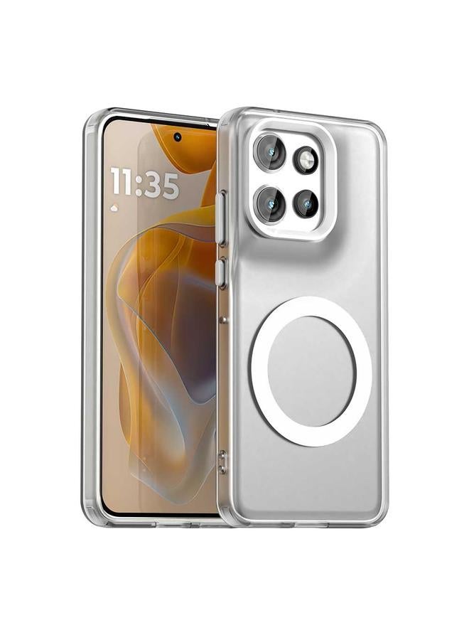 اس-توب جراب لهاتف Motorola Edge 50 Neo Candy Magsafe PC Hybrid TPU - Image 1