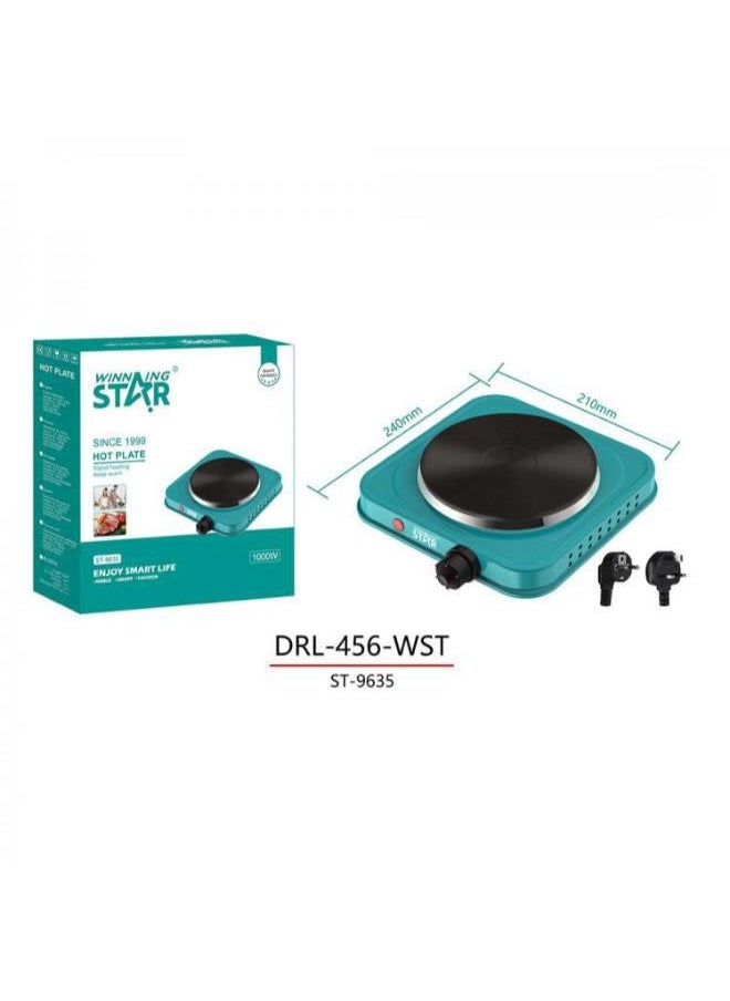 ويننج ستار طبق تسخين بشعلة واحدةST-9635أزرق  - Image 3