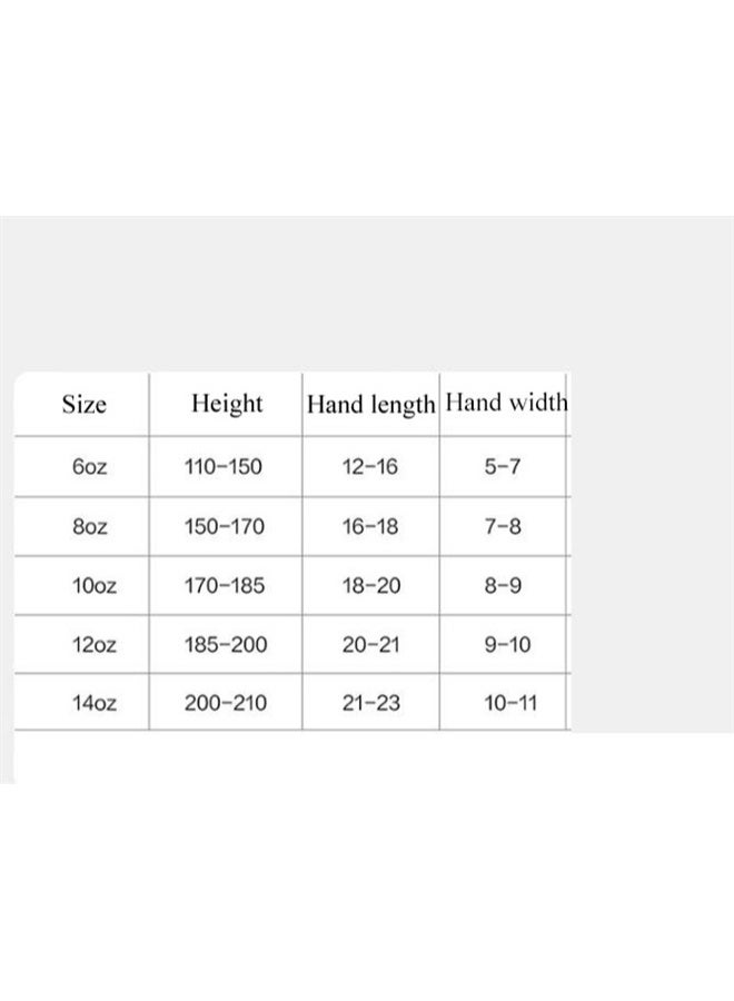 هومستر قفازات الملاكمة, MMA حقيبة اللكمة تدريب القفازات لمواي تايلاندي, سباررينغ, كيك بوكسينغ, القتال, فنون الدفاع عن النفس, قفازات التمرين, 12 أوقية, أبيض - Image 5