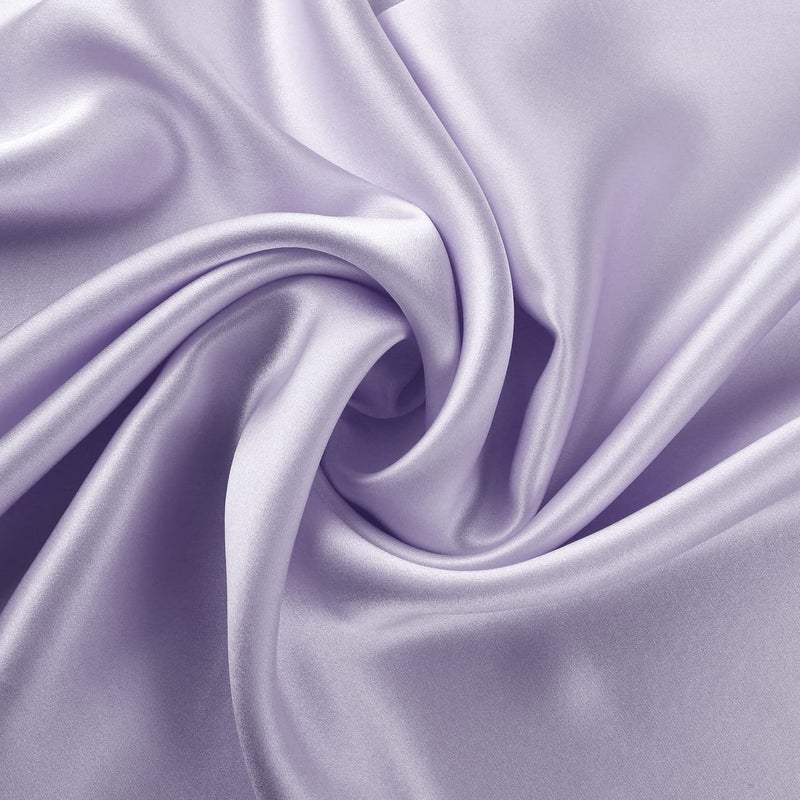 ألاسكا بير ألاسكا دب حرير وسادة للشعر ومجموعة الجلد من 2 نقي نقي 22 Momme Mulberry Silk Pillow Cases Size Size for Bles - Image 4