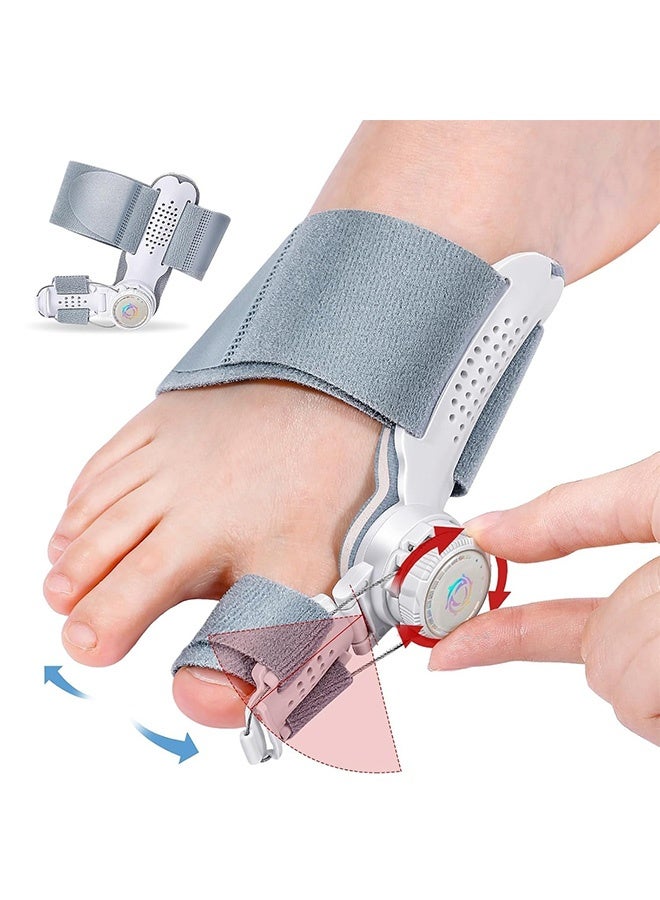 Bukela Toe orthosis, toe bunion orthosis, adjustable knob suitable for men and women left and right feet - Image 1