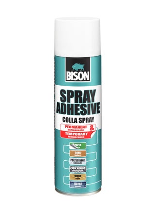 Bison Spray Adhesive 200 ml multipurpose universal glue, bonding either permanent or removable, for bonding paper, cardboard, collages, metal foils, leather, felt, many plastics, textiles, polystyrene foam, etc. with themselves and many other materials such as wood, ceramics, glass etc. - pzsku/Z79F54B70E9A89F73760BZ/45/1742126759/e5df2519-06cc-48a8-bed4-d202c4102a91